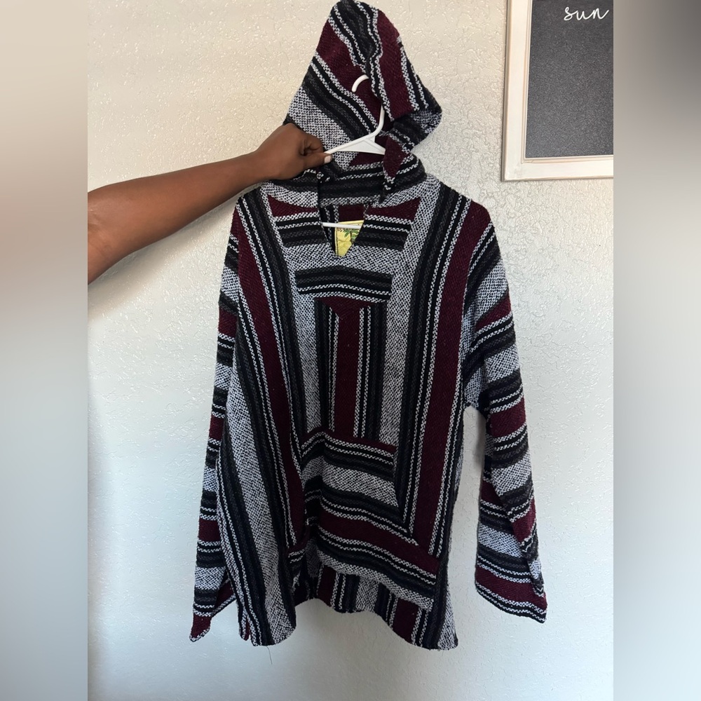 vintage 90s red, black, and white jacket